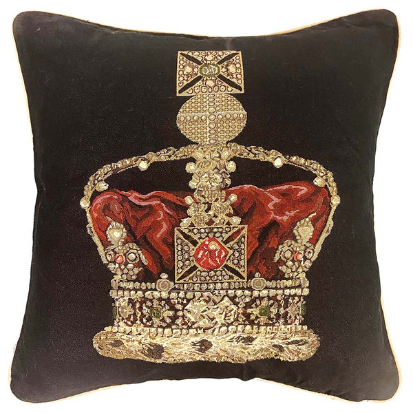 Crown Black - Cushion Cover 45cm*45cm