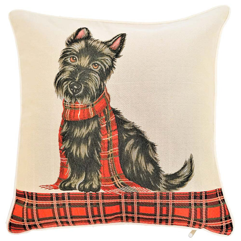 Scottie - Panelled Cushion Cover