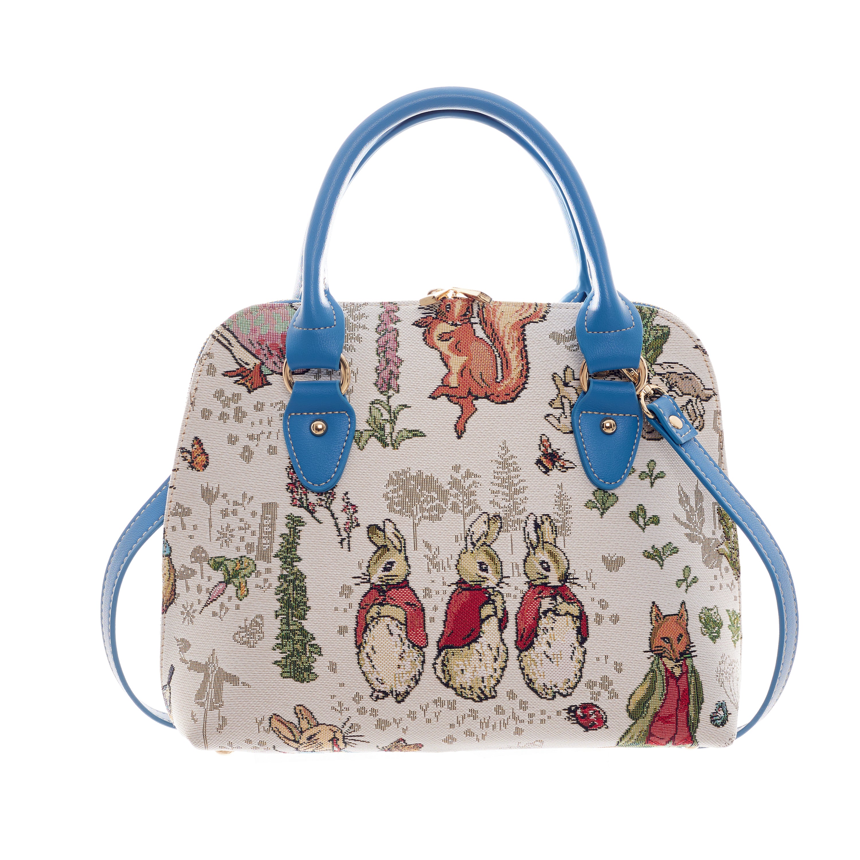 Peter Rabbit Patterned Bag Top-Handle Shoulder Bag | Peter Rabbit Collection | Signare Tapestry