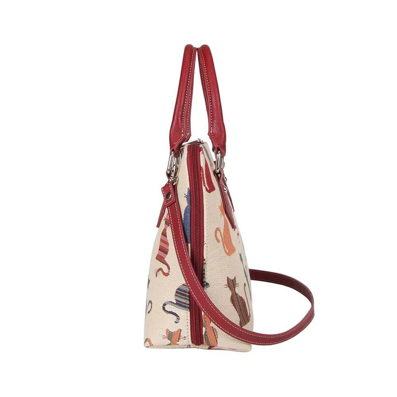 Cheeky Cat Top-Handle Shoulder Bag - Main Image