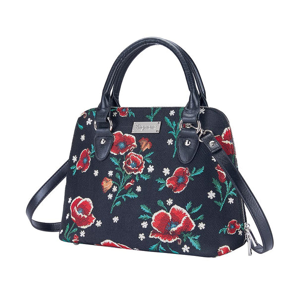Frida Kahlo Poppy - Convertible Bag Front | Signare Tapestry