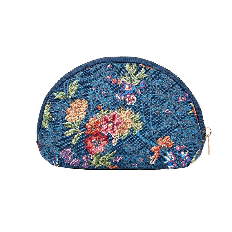 V&A Licensed Flower Meadow Blue - Cosmetic Bag