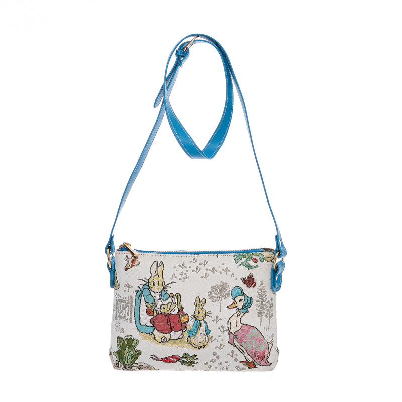 Signare Arazzo Peter RABBIT Borsa A Tracolla Per Donna, Viaggio Universitario E Lavoro Tote Bags Per Donna, Beige, Medium - Foto 12