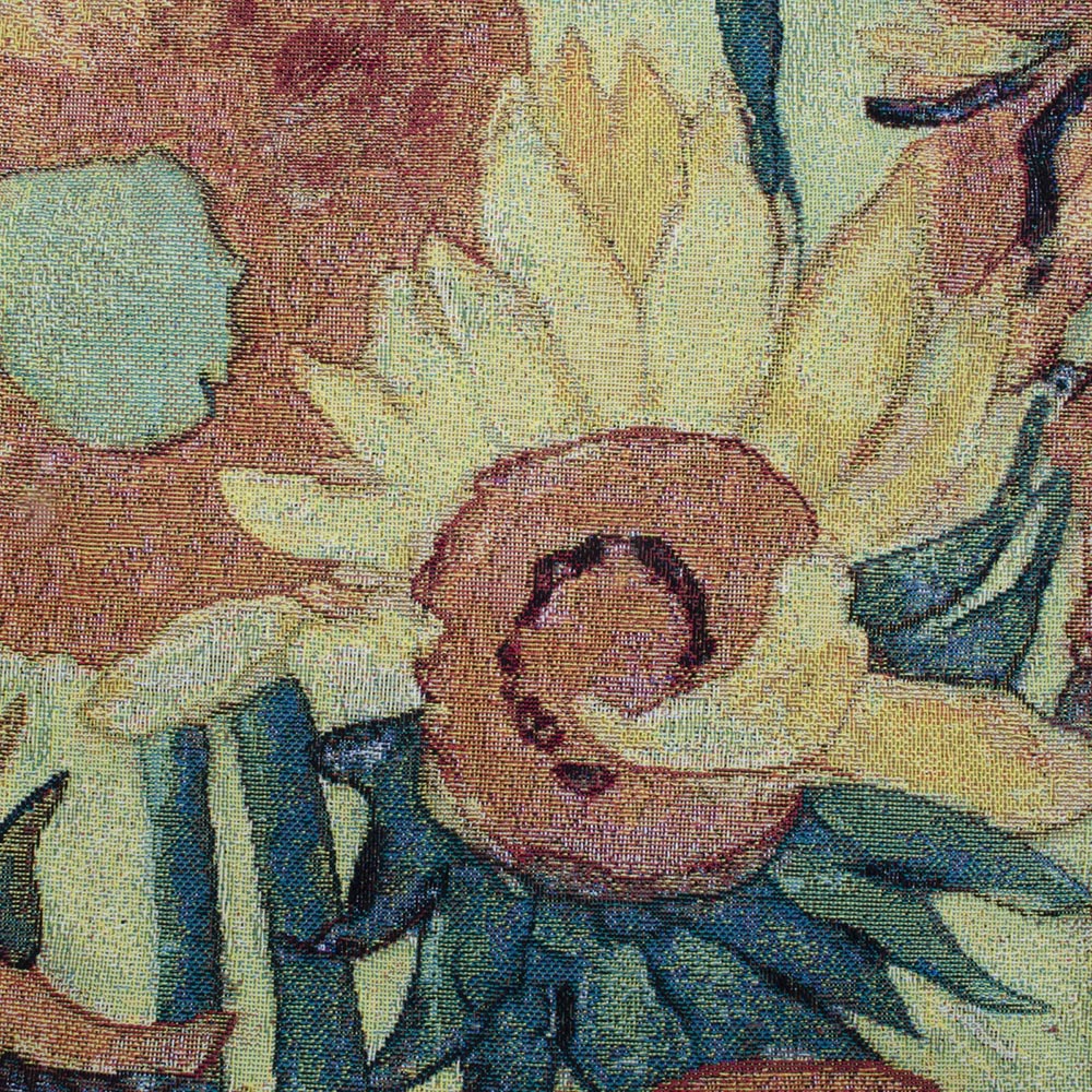 Sunflowers by Van Gogh Tapestry by Vincent Van Gogh (50 x 61) | Sunflowers in A Vase