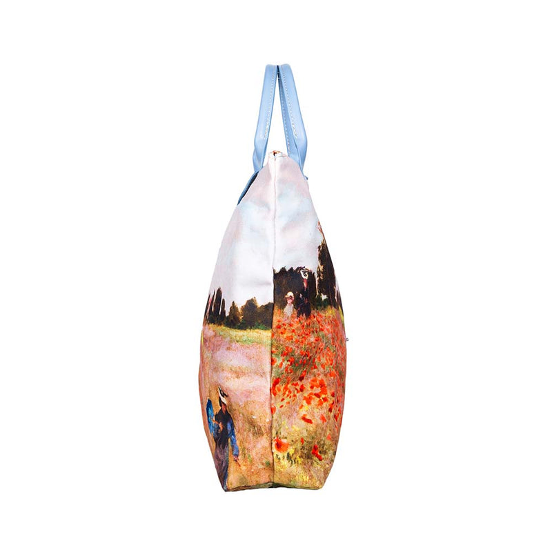 Monet The Poppy Field - Art Foldaway Bag