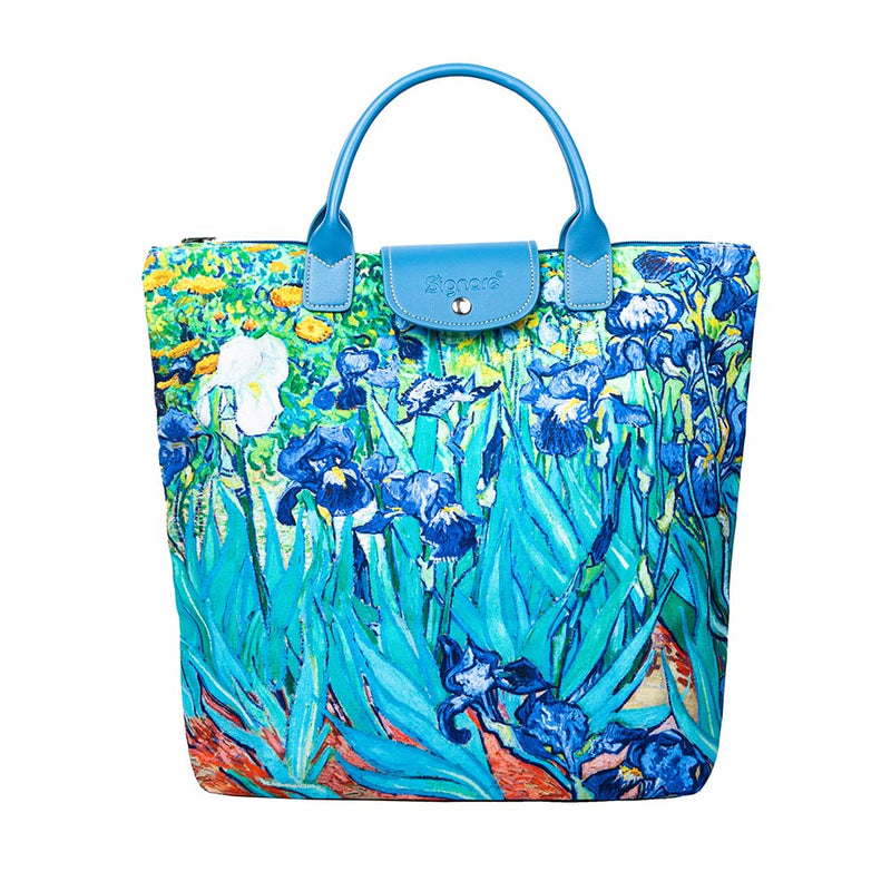 Van Gogh Iris - Art Foldaway Bag