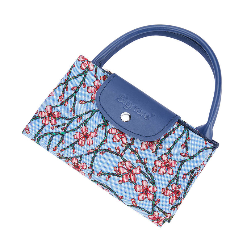 V&A Licensed Almond Blossom and Swallow - Foldaway Bag