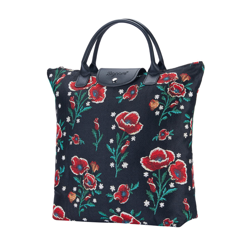 Frida Kahlo Poppy - Foldaway Bag