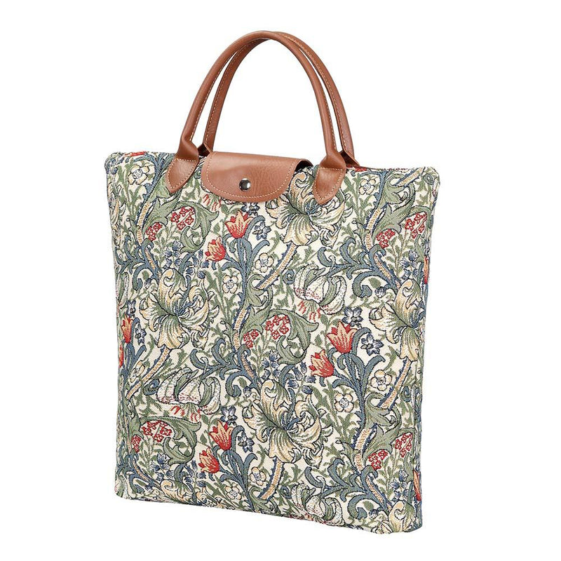 William Morris Golden Lily - Foldaway Bag