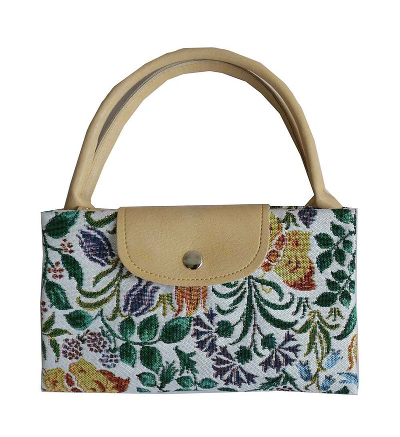 Charles Voysey Spring Flower - Foldaway Bag