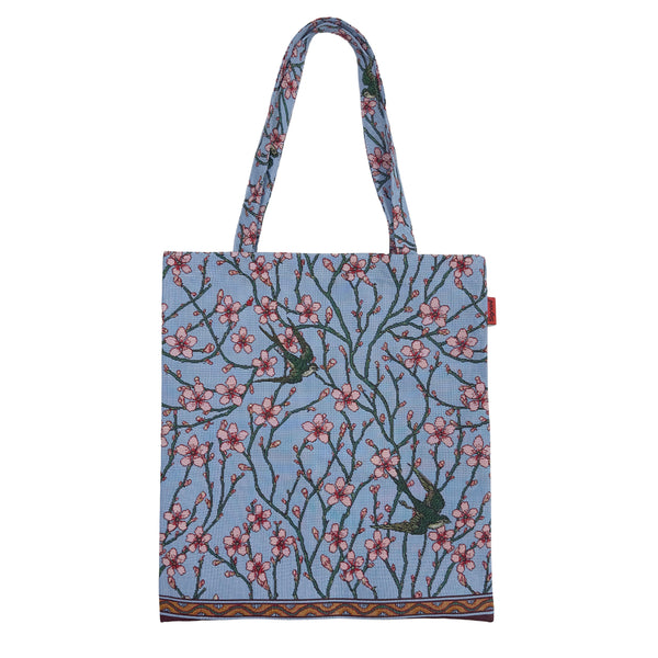 V&A Licensed Almond Blossom and Swallow - Flat Bag