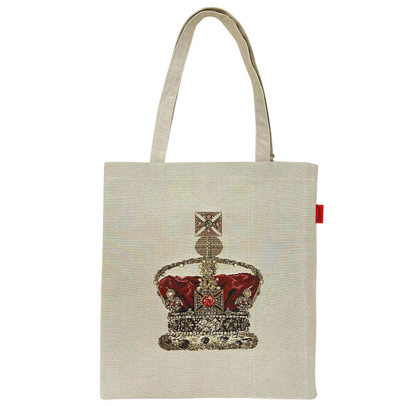 Crown White - Flat Bag