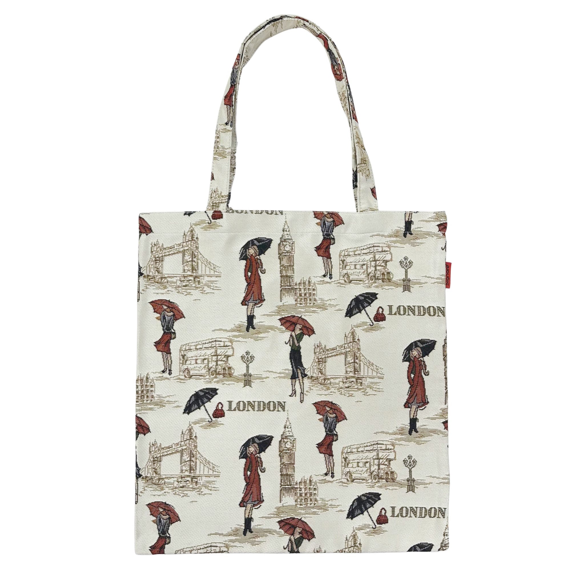 Miss London Flat Bag | Signare Tapestry