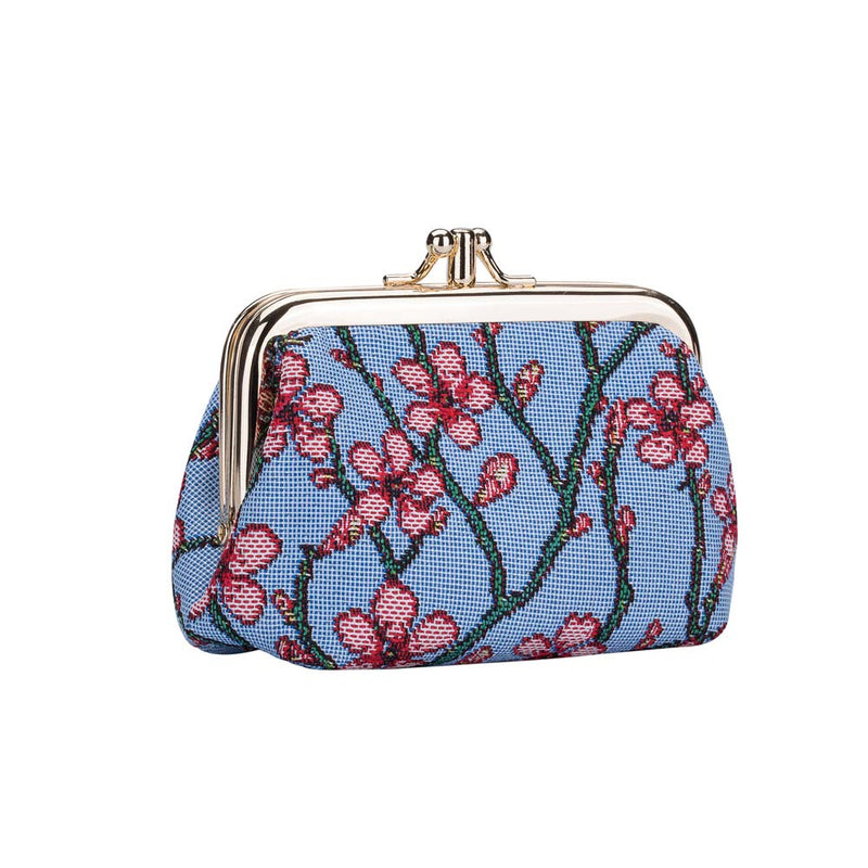 V&A Licensed Almond Blossom and Swallow - Frame Purse