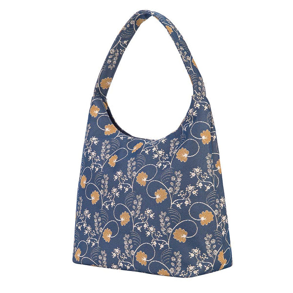 Jane Austen Blue - Hobo Bag
