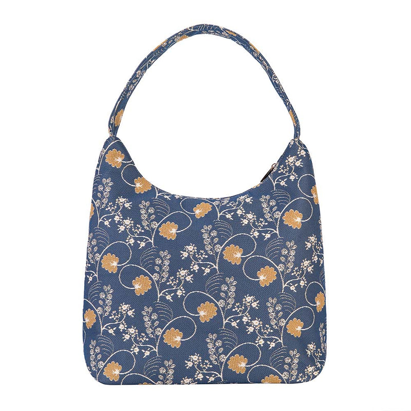 Jane Austen Blue - Hobo Bag