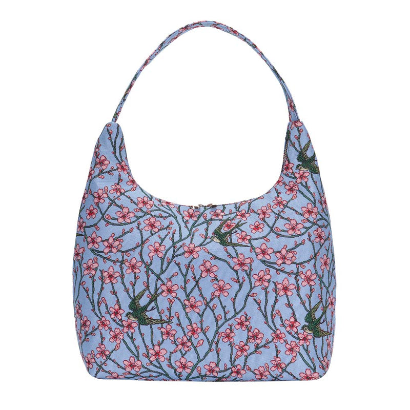V&A Licensed Almond Blossom and Swallow - Hobo Bag
