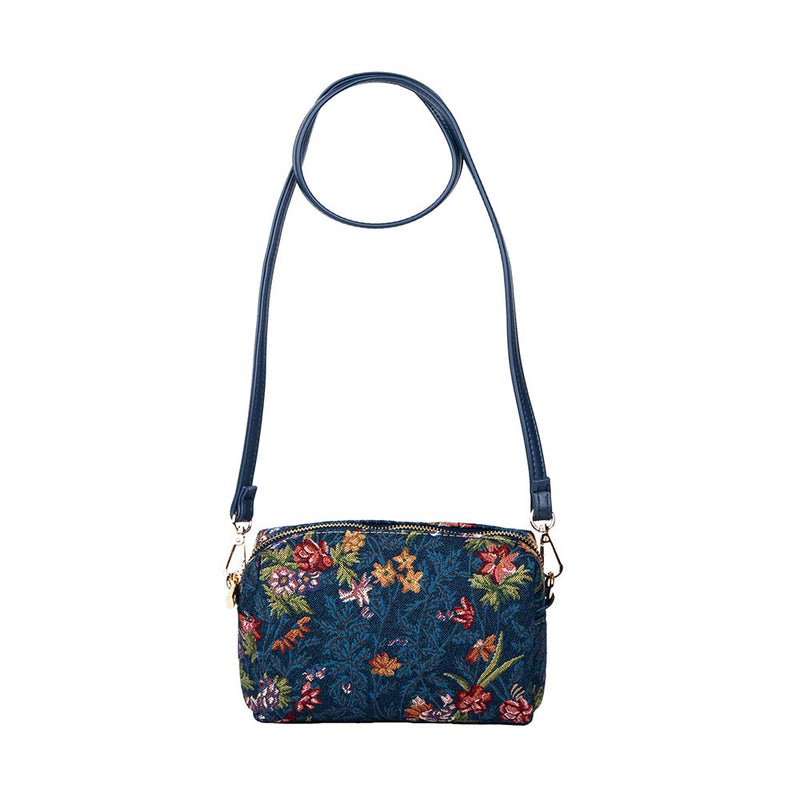V&A Licensed Flower Meadow Blue - Hip Bag