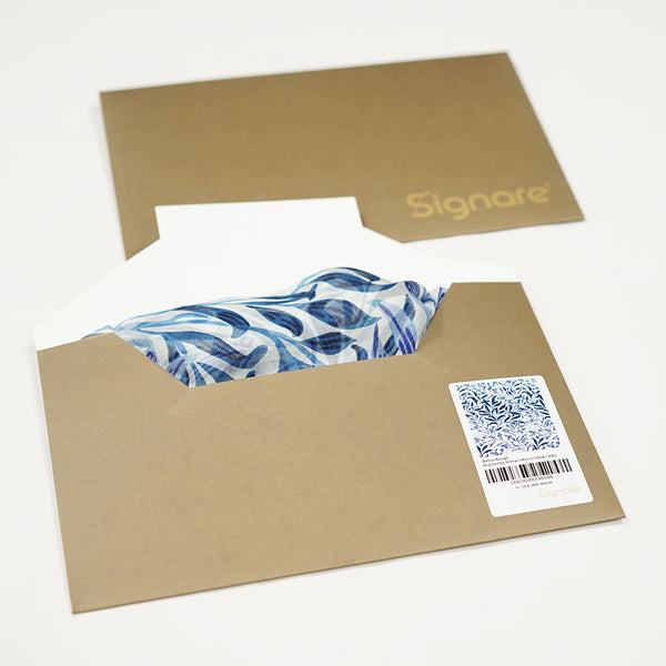 Signare Tapestry  Pure Silk Scarf - William Morris Willow Bough Presentation Bag