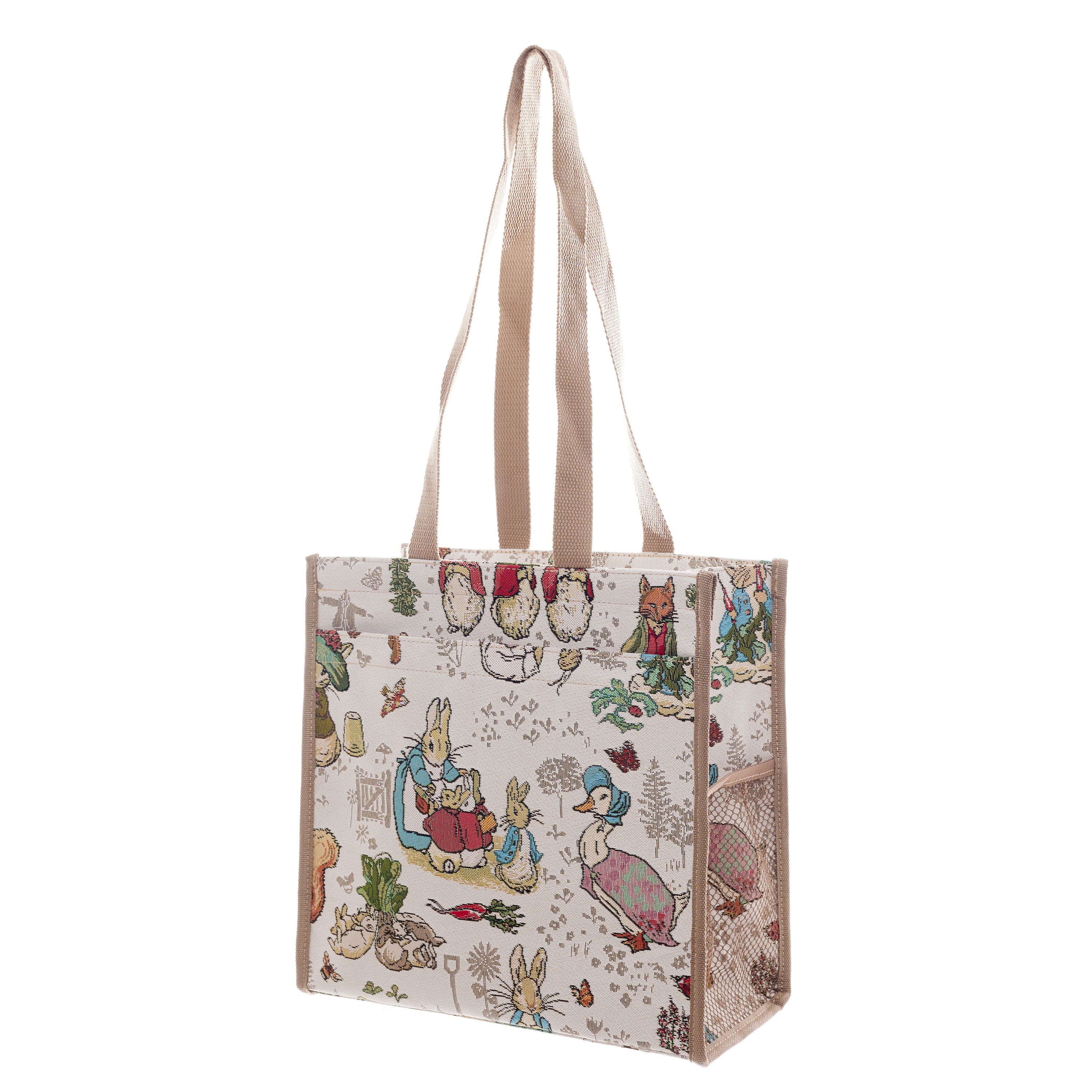 Peter Rabbit Patterned Bag Beatrix Potter Peter Rabbit Shopper Bag | Signare Tapestry