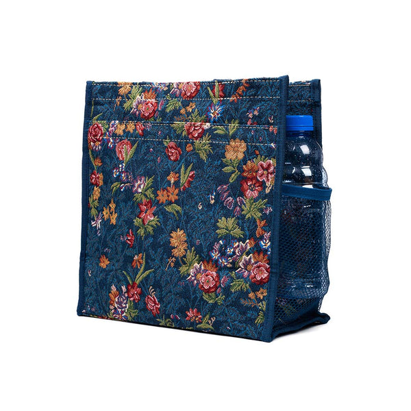 V&A Licensed Flower Meadow Blue - Shopper Bag