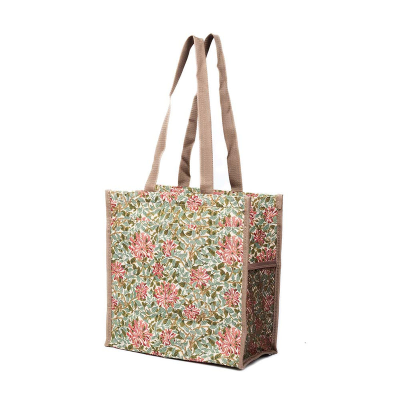 May Morris Honeysuckle - Shopper Bag