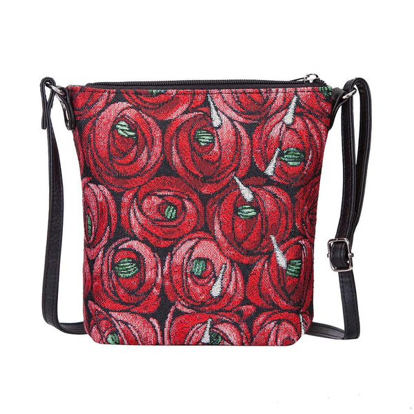 Mackintosh Rose and Teardrop - Sling Bag