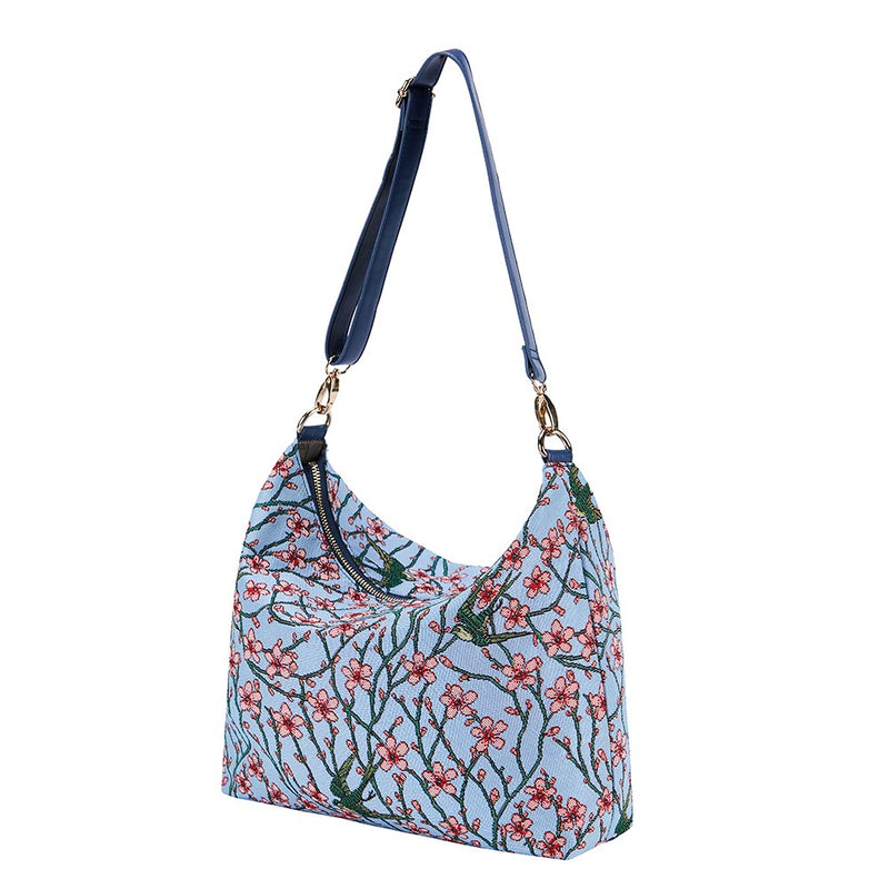 V&A Licensed Almond Blossom and Swallow - Slouch Bag