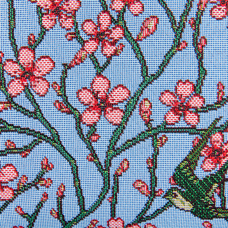 Almond Blossom and Swallow - Triple Compartment Bag Art | Signare Tapestry