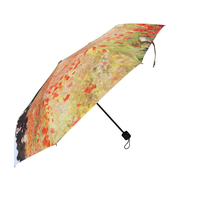 Claude Monet Poppy Field - Art Folding Umbrella