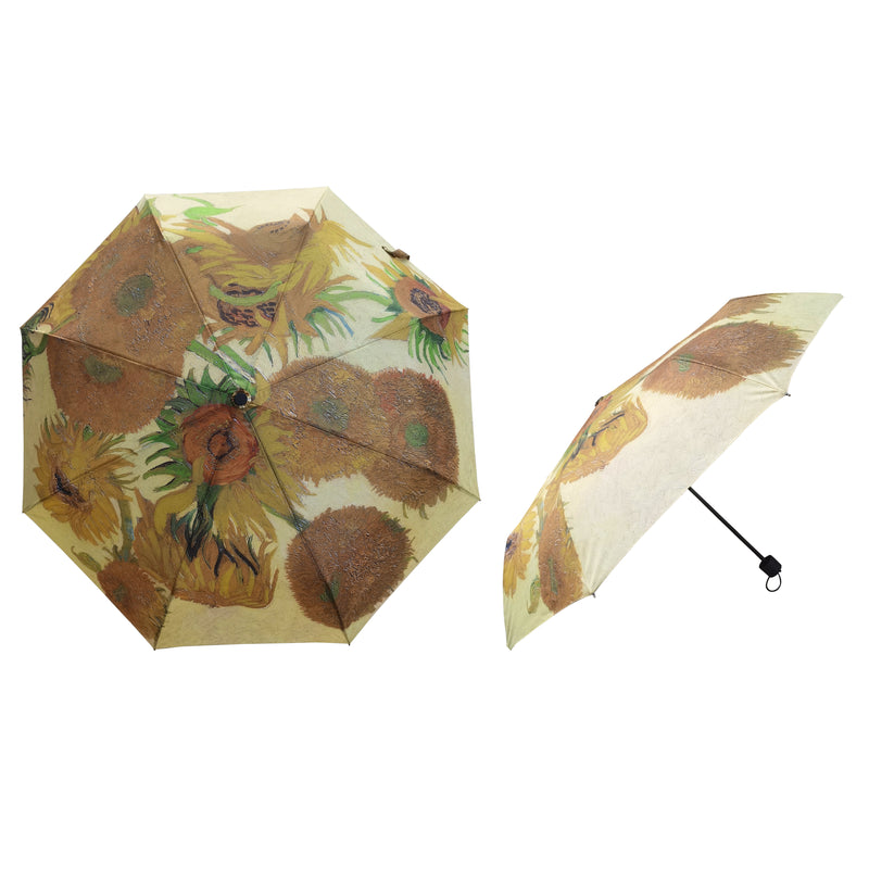 Van Gogh Sunflower - Art Folding Umbrella
