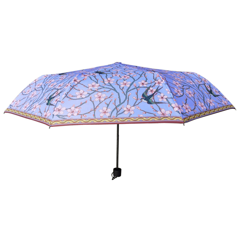 Walter Crane Blossom and Swallow - Art Folding Umbrella