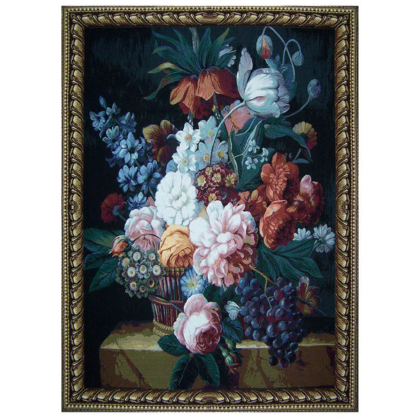 Flower and Grape - Wall Hanging 98cm x 138cm (70 rod)