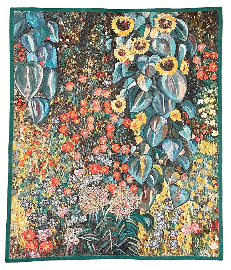 Gustav Klimt Country Garden - Wall Hanging 119cm x 140cm (70 rod)
