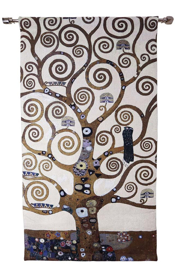 Tree of Life Gustav Klimt Large Wall Tapestry
