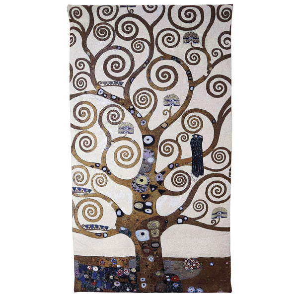 Gustav Klimt Tree of Life Tree - Wall Hanging 68cm x 138cm (70 rod)