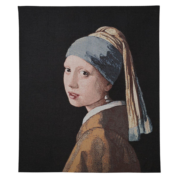 J Vermeer Girl with Pearl Earring - Wall Hanging 69cm x 80cm (70 rod)