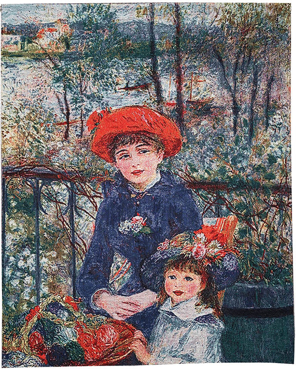 P A Renoir Two Sisters - Wall Hanging 68cm x 88cm (70 rod)