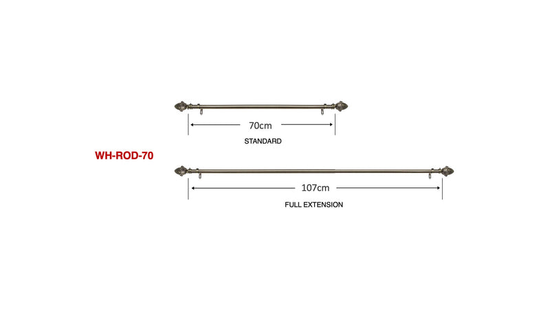 Metal Rod for Wall Hangings