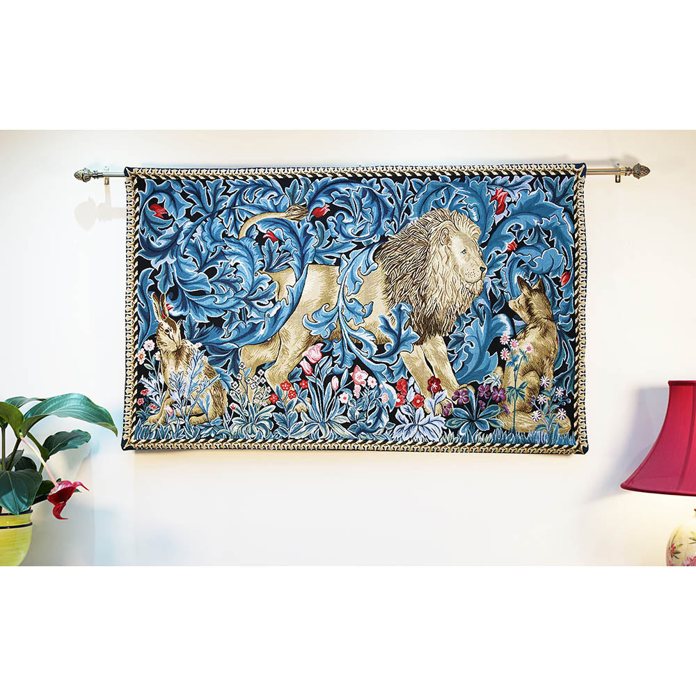 William Morris Tapestries Lion and the Forest | Signaretapestry.com ...