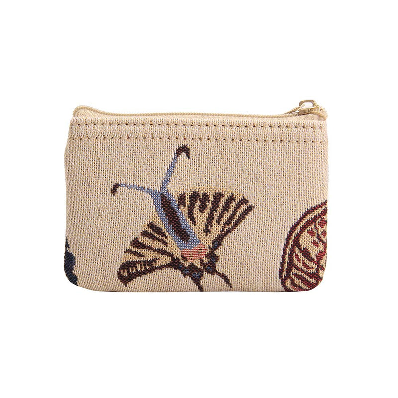 Butterfly - Zip Coin Purse Front | Signare Tapestry