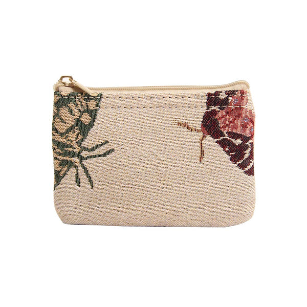 Butterfly - Zip Coin Purse | Signare Tapestry