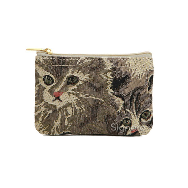 Cartouche Zip Coin Purse Signaretapestry Signare Tapestry