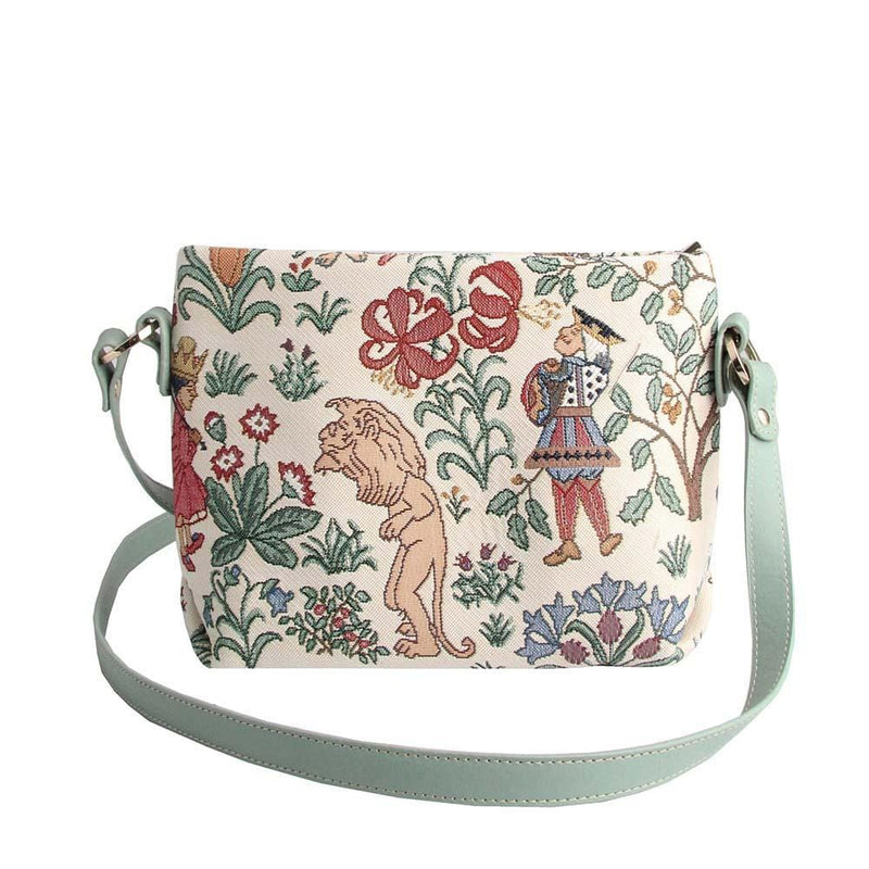 Alice in Wonderland - Cross Body Bag Angled View